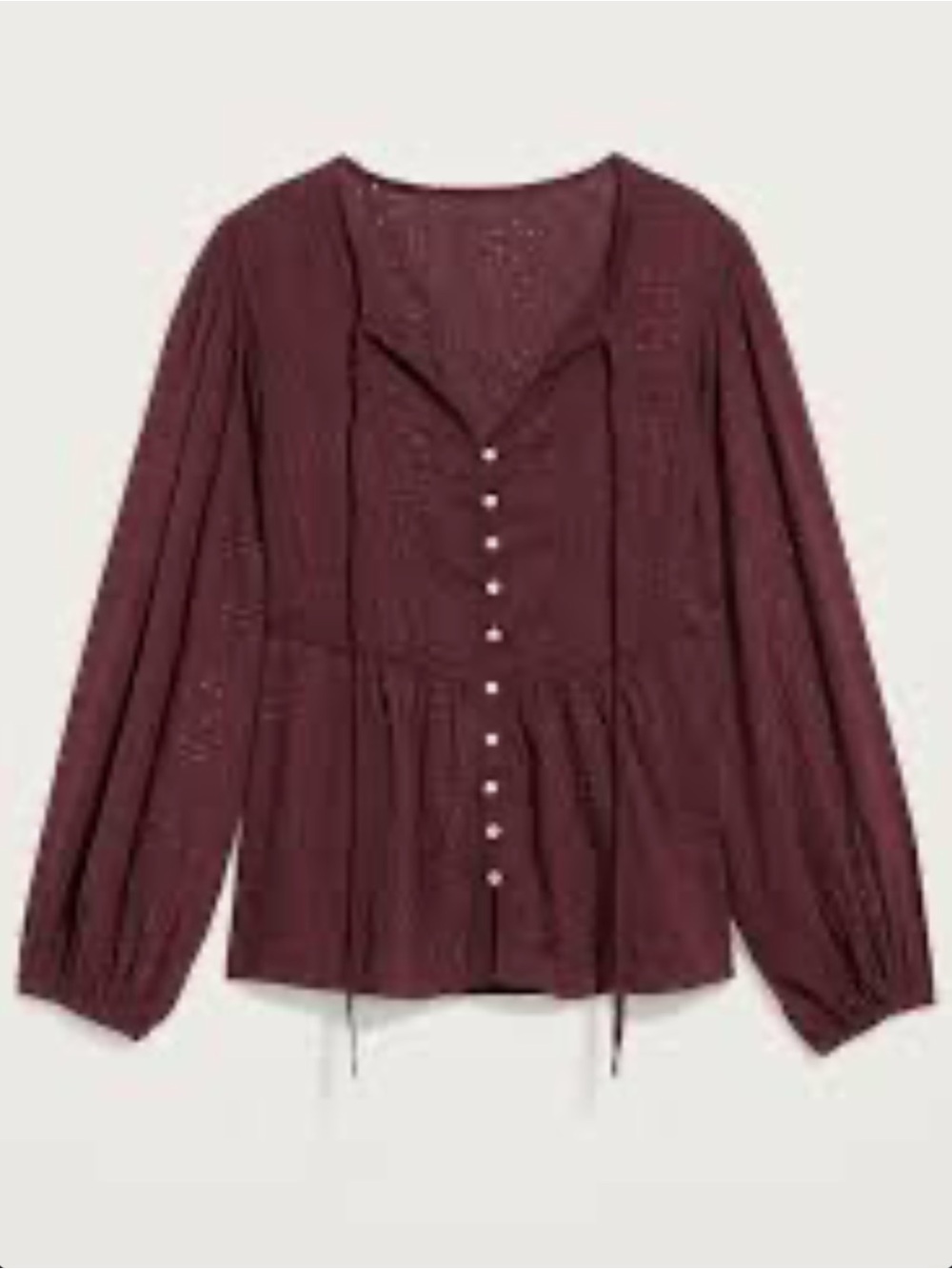 Old navy eyelet top